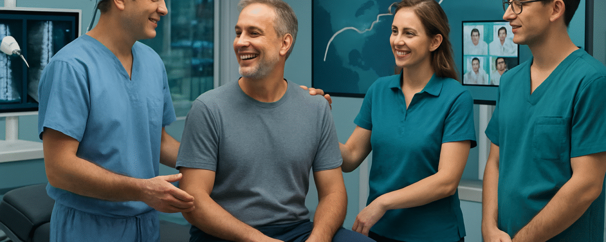 découvrez notre étude de cas détaillée sur la chirurgie hybride l4-l5 avec prothèse et l5-s1 par fusion, réalisée en france. analyse des techniques, résultats et avantages pour la santé du dos.