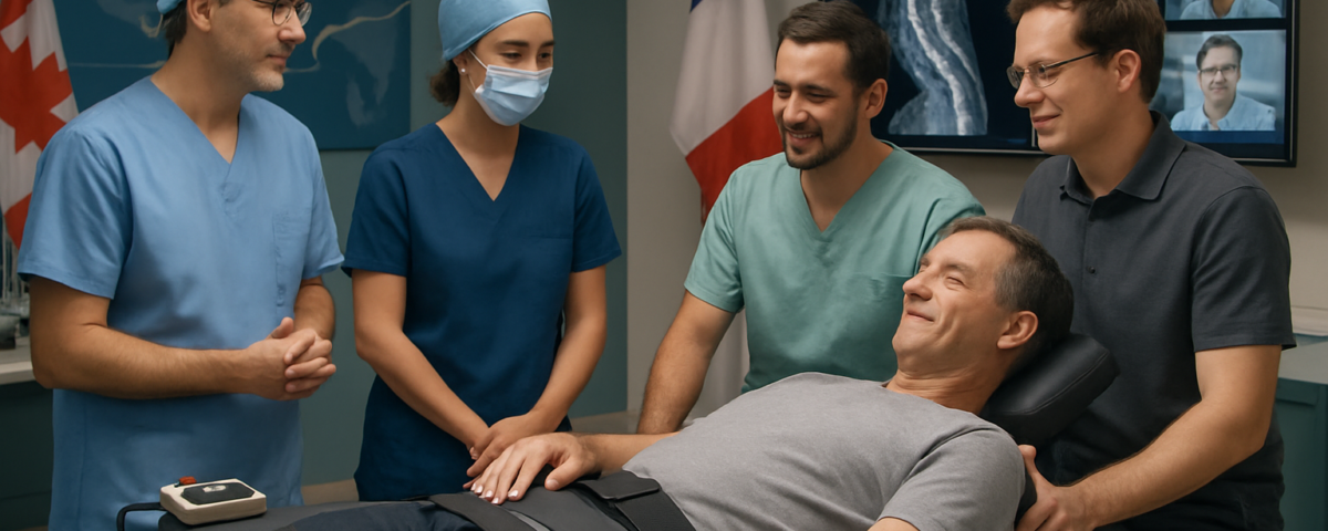 découvrez notre étude de cas détaillée sur la correction d'une cyphose post-traumatique, incluant les méthodes de diagnostic, les options de traitement et les résultats cliniques obtenus.