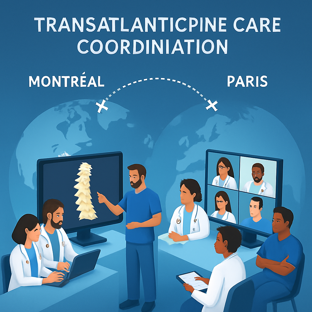 découvrez une étude de cas détaillée sur la correction d'une cyphose post-traumatique, incluant les méthodes de traitement, les résultats obtenus et les implications cliniques.