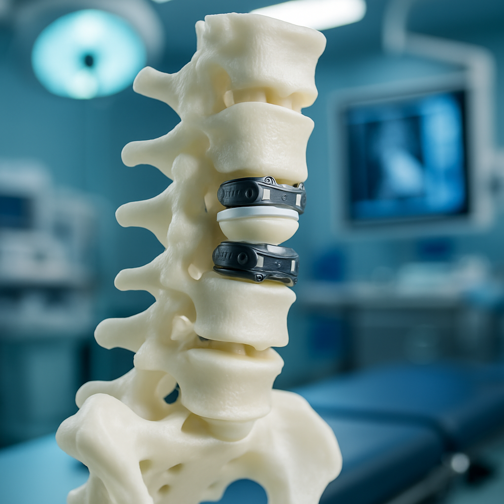 découvrez une étude de cas détaillée sur la pose de prothèses discales aux niveaux c5-c6 et c6-c7, illustrant les techniques chirurgicales, les résultats cliniques et les bénéfices pour les patients souffrant de pathologies cervicales.