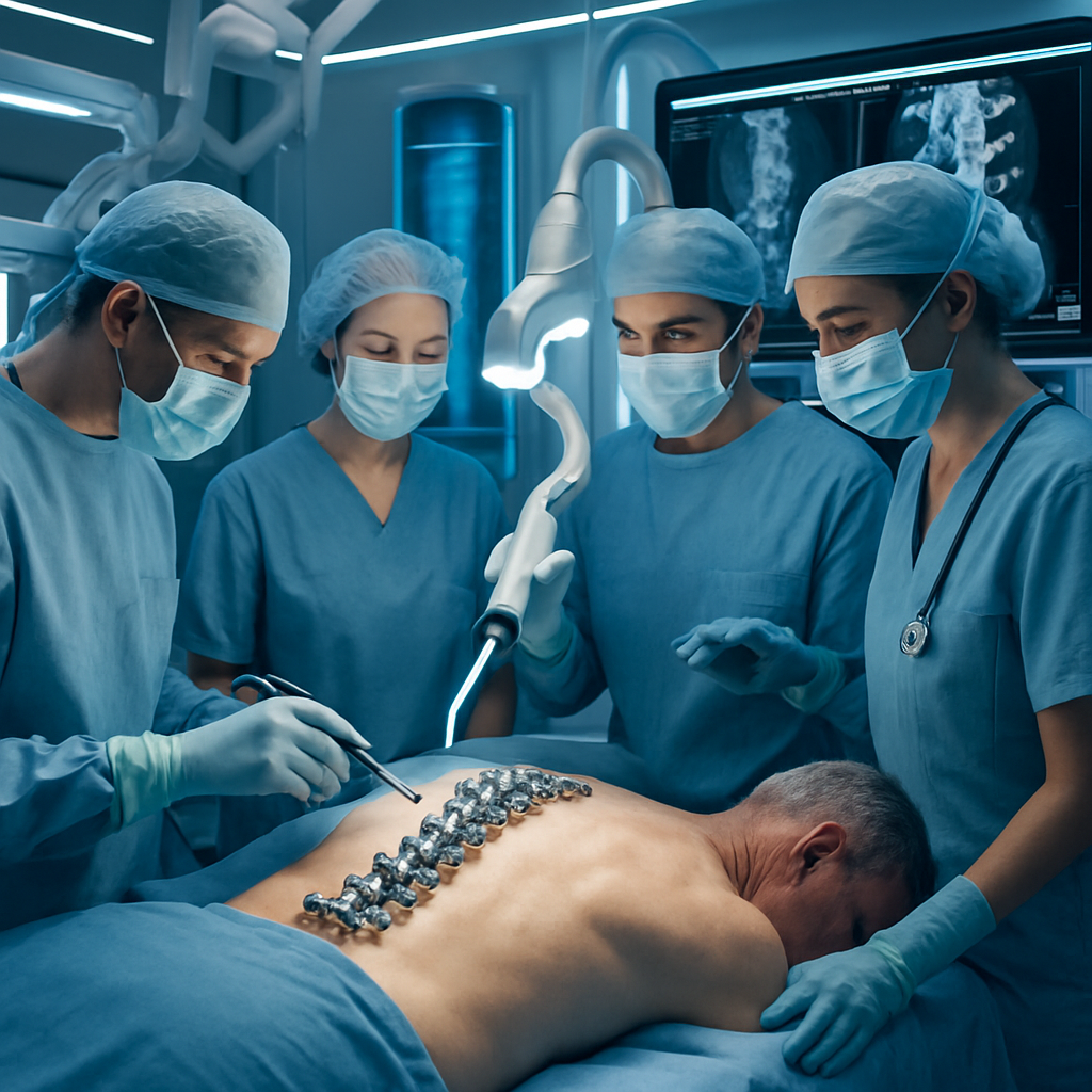 découvrez une étude de cas détaillée sur le remplacement d'une fusion vertébrale échouée par une prothèse discale, illustrant les techniques innovantes et les résultats cliniques.