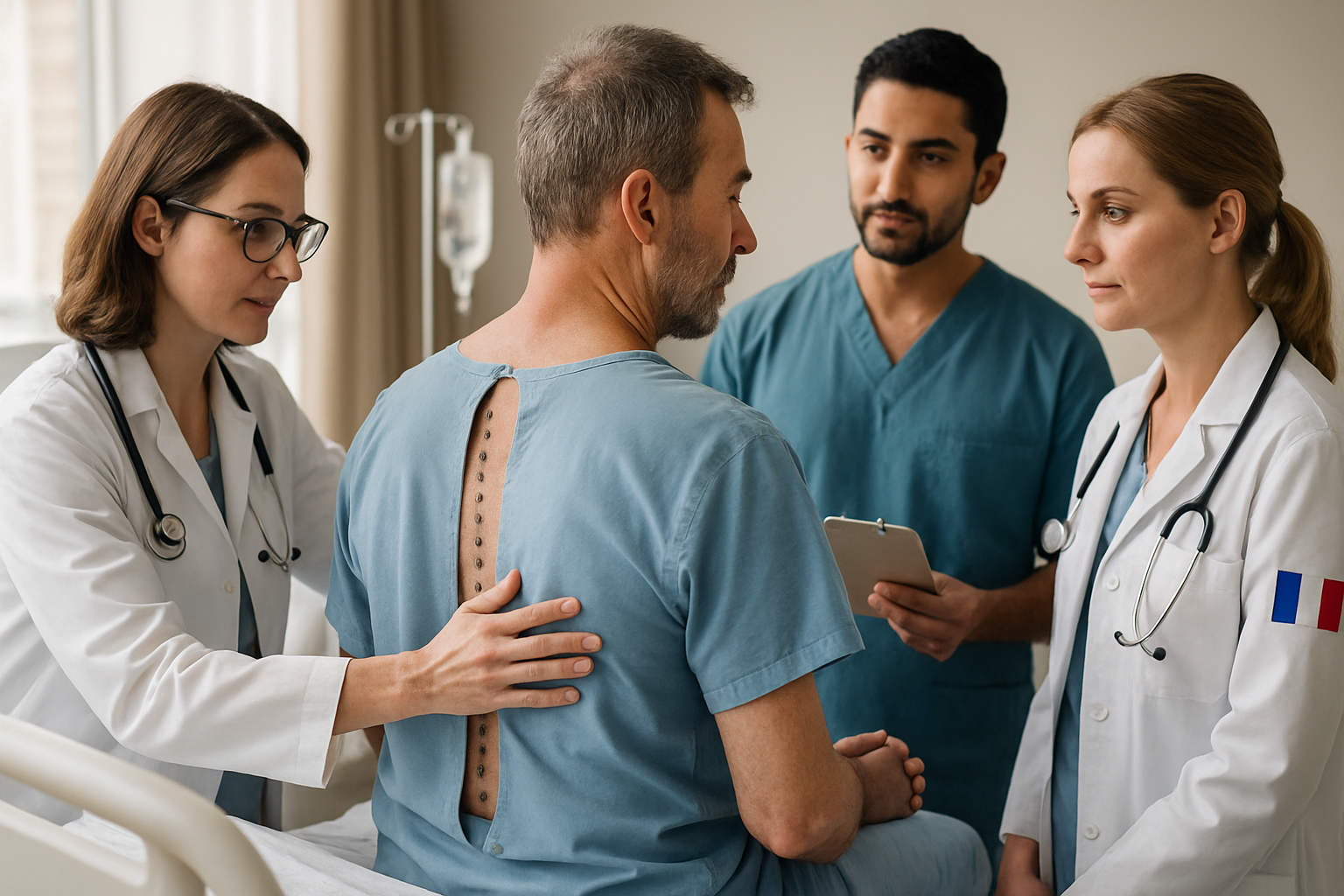 découvrez une étude de cas détaillée d'un patient allergique au nickel ayant bénéficié d'une opération avec un implant spécialement adapté pour éviter les réactions allergiques.