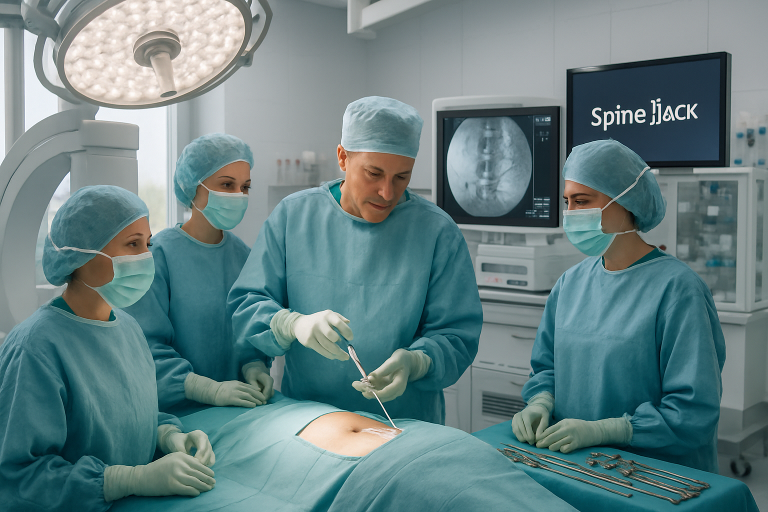 découvrez comment le spinejack® agit efficacement pour restaurer la hauteur d'une vertèbre fracturée, offrant une solution innovante et rapide à la compression vertébrale.