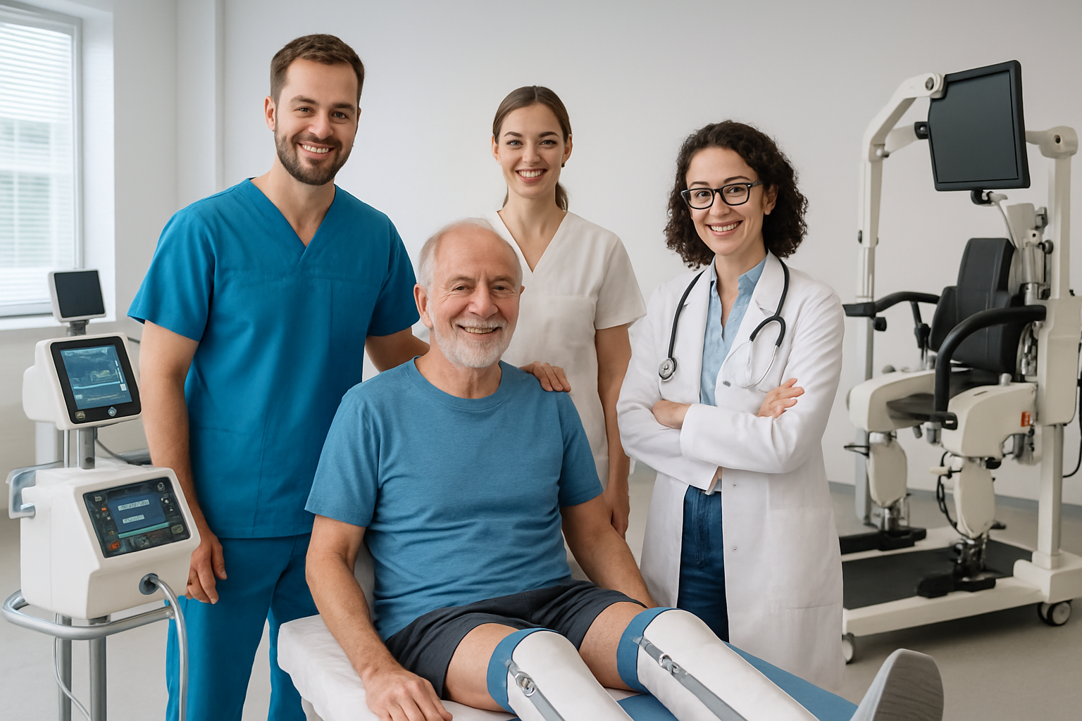 découvrez comment prévenir la thrombose veineuse (phlébite) grâce à l'utilisation de bas de contention et à la mobilisation précoce pour améliorer la circulation sanguine et réduire les risques.