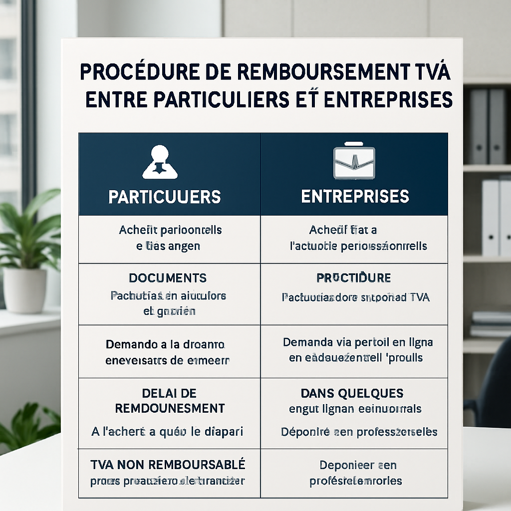 découvrez comment obtenir facilement un remboursement de la tva sur vos achats en france grâce à nos conseils pratiques et étapes essentielles.