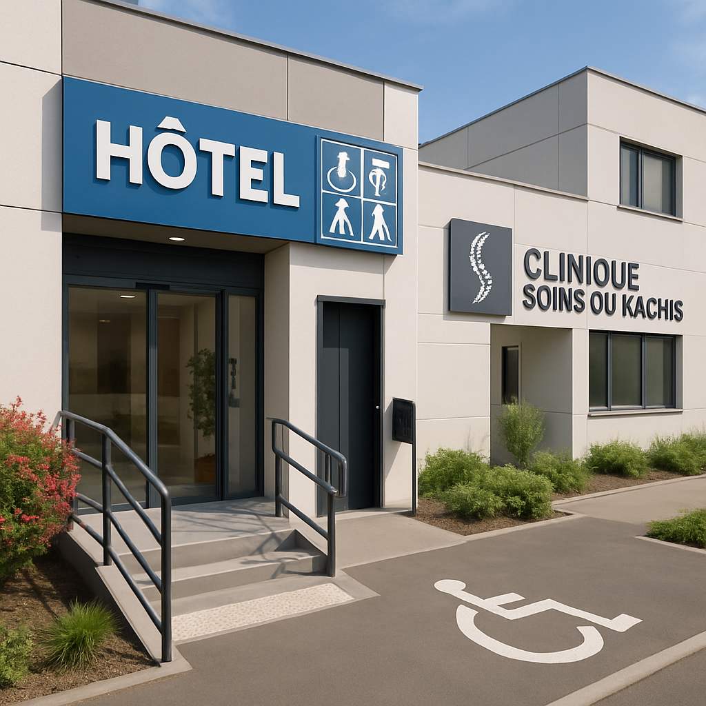 découvrez notre sélection d'hôtels adaptés situés à proximité des cliniques, alliant confort et accessibilité pour un séjour serein et pratique.
