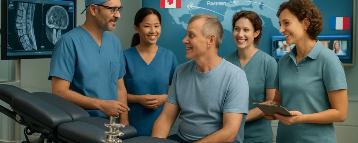 découvrez votre programme de rééducation personnalisé après une prothèse discale, conçu pour optimiser la récupération, améliorer la mobilité et assurer un retour à une vie active en toute sécurité.