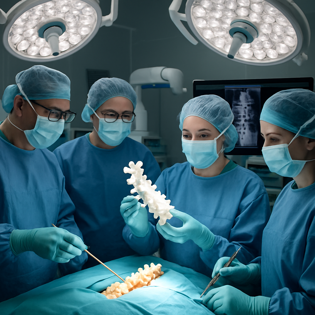 découvrez comment l'impression 3d révolutionne la chirurgie spinale grâce à des guides sur mesure, permettant une précision maximale et des interventions chirurgicales optimisées.