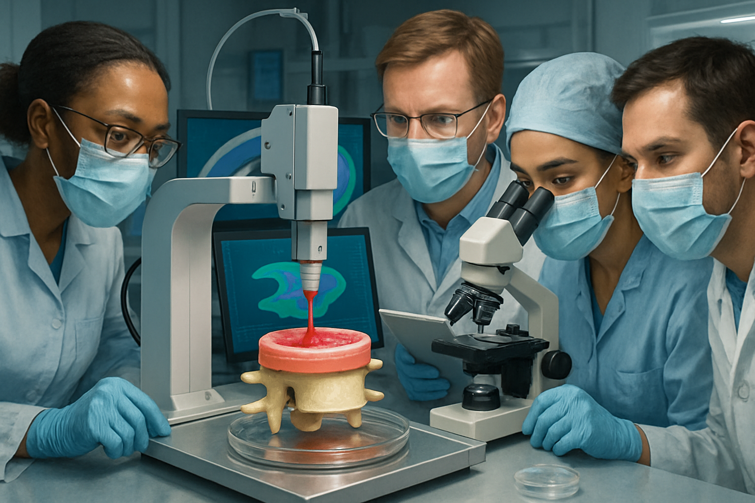 découvrez les avancées en ingénierie tissulaire visant à créer un disque intervertébral en laboratoire, une innovation prometteuse pour la médecine régénérative et le traitement des pathologies rachidiennes.