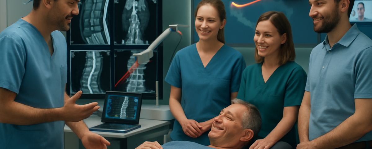 découvrez comment la fusion des données irm, scanner et rayons x offre une vision complète et précise de votre colonne vertébrale pour un diagnostic optimal.