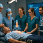 découvrez comment la réalité augmentée révolutionne les salles d'opération en superposant les images irm directement sur le patient pour une précision chirurgicale accrue.