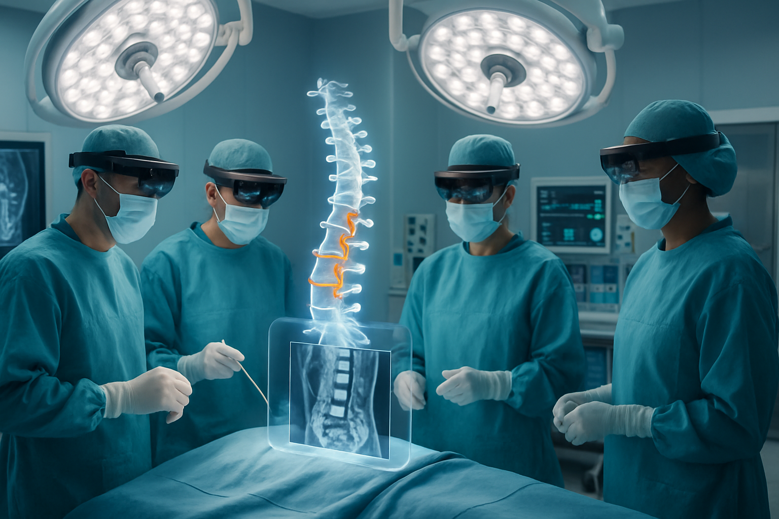 découvrez comment la réalité augmentée révolutionne les salles d'opération en superposant l'image de l'irm directement sur le patient, améliorant la précision et la sécurité des interventions chirurgicales.
